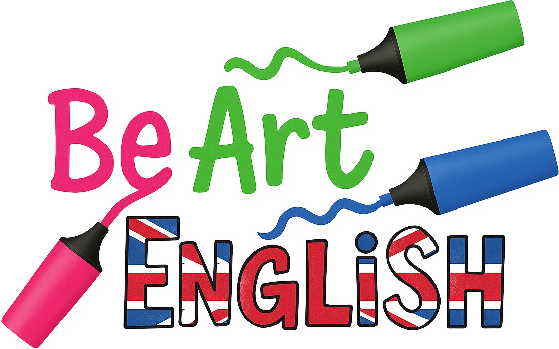 BeArtEnglish logo