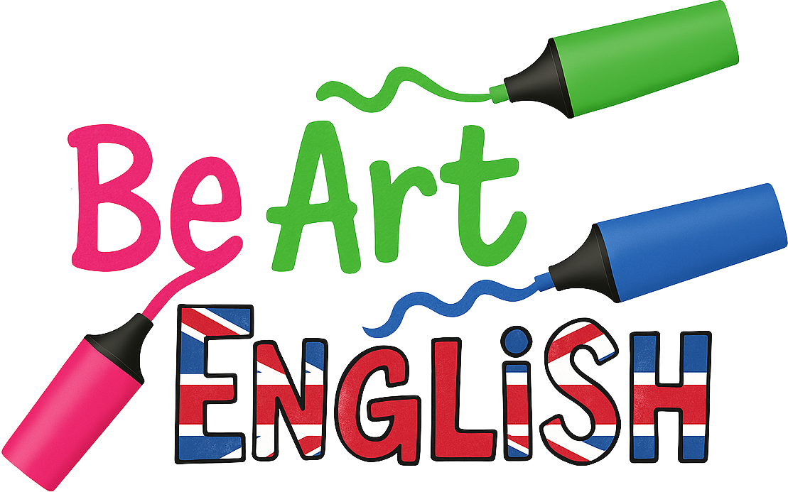 BeArtEnglish Logo